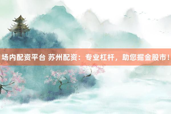 场内配资平台 苏州配资：专业杠杆，助您掘金股市！